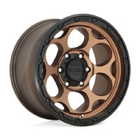 KMC Km541 Dirty Harry Matte Bronze W/ Black Lip Wheels (17x8.5 +0)