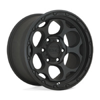 KMC KM541 Dirty Harry Textured Black Wheels (18x8.5 +18)