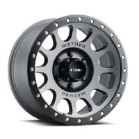 Method MR305 NV Titanium - Matte Black Lip Wheels (17x8.5 +25)