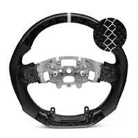 Trimmed Co. Forged Carbon Fiber w/ Perforated Leather Grip Steering Wheel - White (Next Gen Ranger Raptor)